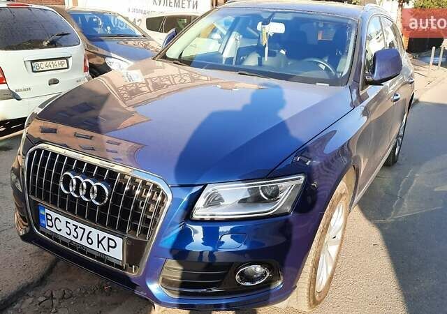 Ауди Ку 5 2015 в Львове на Automoto.ua Синий Ауди Ку 5, объемом двигателя 1.98 л и пробегом 130 тыс. км за 15650 $, фото 2 на Automoto.ua