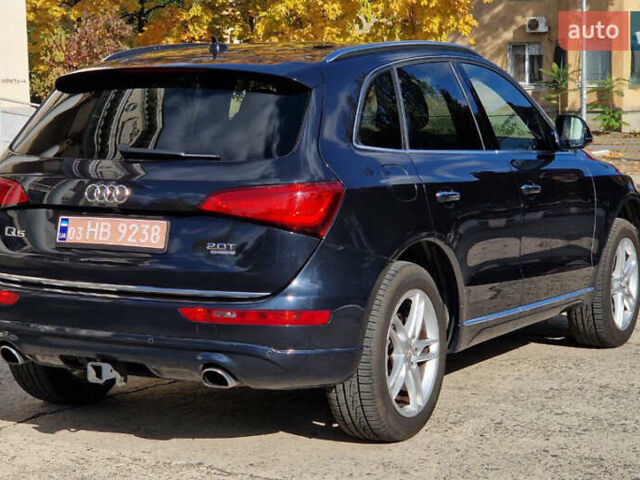 Синий Ауди Ку 5, объемом двигателя 2 л и пробегом 176 тыс. км за 16000 $, фото 7 на Automoto.ua