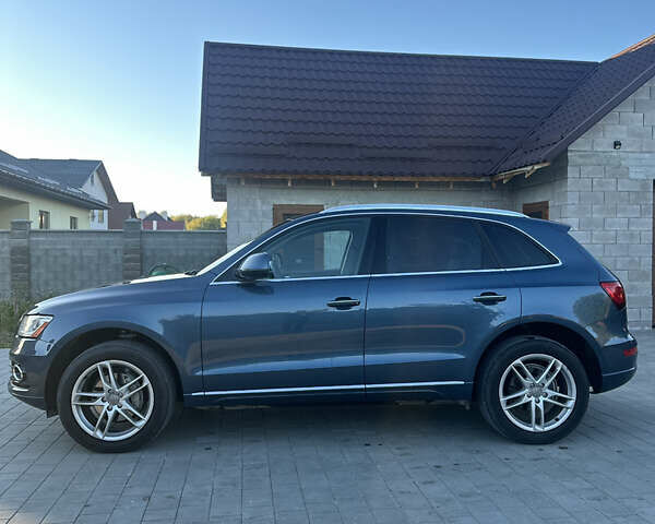 Синий Ауди Ку 5, объемом двигателя 2 л и пробегом 218 тыс. км за 13950 $, фото 2 на Automoto.ua