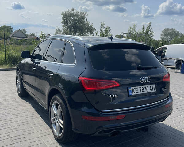 Синий Ауди Ку 5, объемом двигателя 3 л и пробегом 161 тыс. км за 18700 $, фото 4 на Automoto.ua