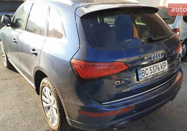 Ауди Ку 5 2015 в Львове на Automoto.ua Синий Ауди Ку 5, объемом двигателя 1.98 л и пробегом 130 тыс. км за 15650 $, фото 5 на Automoto.ua