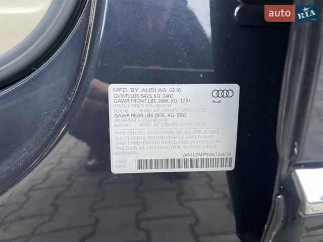 Синий Ауди Ку 5, объемом двигателя 2 л и пробегом 260 тыс. км за 14500 $, фото 19 на Automoto.ua