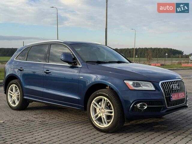 Синий Ауди Ку 5, объемом двигателя 1.98 л и пробегом 205 тыс. км за 15900 $, фото 2 на Automoto.ua