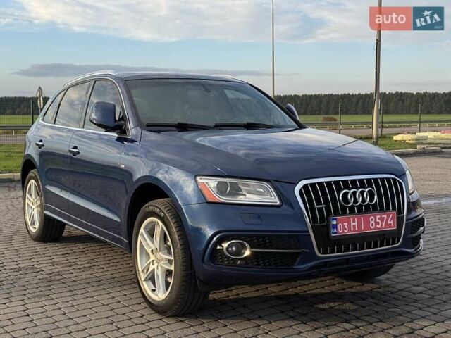 Синий Ауди Ку 5, объемом двигателя 1.98 л и пробегом 205 тыс. км за 15900 $, фото 1 на Automoto.ua