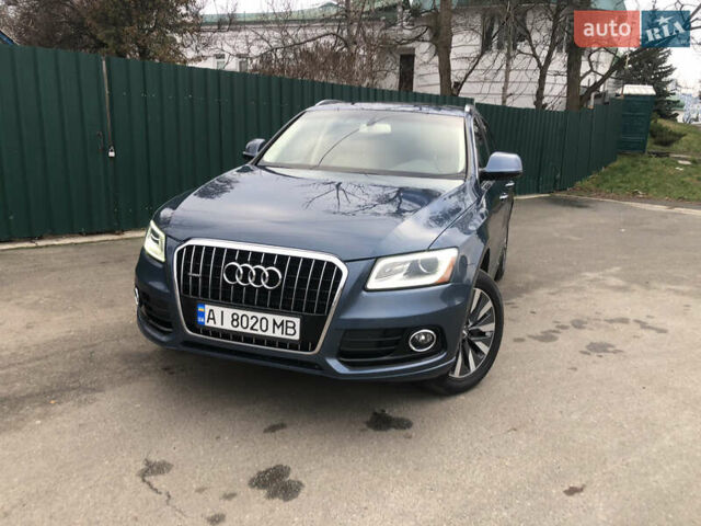 Синий Ауди Ку 5, объемом двигателя 2 л и пробегом 168 тыс. км за 18700 $, фото 1 на Automoto.ua