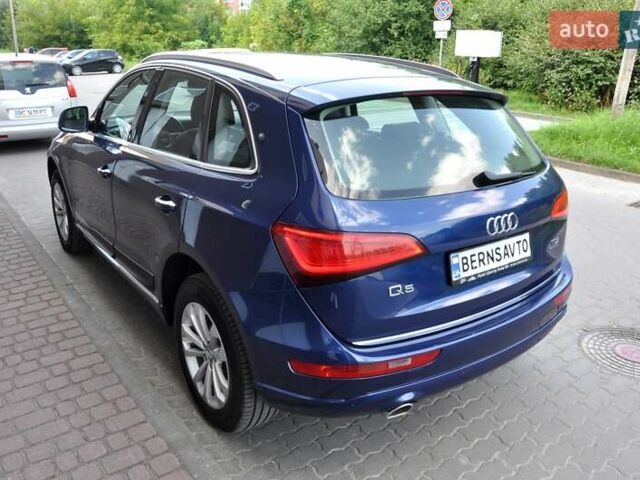 Ауди Ку 5 2016 в Львове на Automoto.ua Синий Ауди Ку 5, объемом двигателя 1.97 л и пробегом 240 тыс. км за 17500 $, фото 12 на Automoto.ua