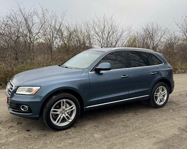 Синій Ауді Ку 5, об'ємом двигуна 2 л та пробігом 204 тис. км за 15990 $, фото 1 на Automoto.ua