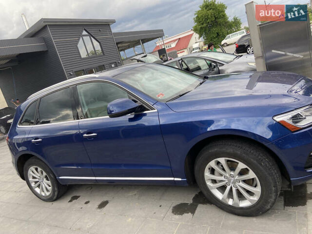 Ауди Ку 5 2016 в Самборе на Automoto.ua Синий Ауди Ку 5, объемом двигателя 1.98 л и пробегом 117 тыс. км за 19000 $, фото 4 на Automoto.ua