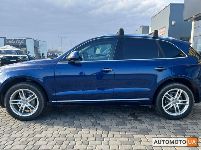 Синий Ауди Ку 5, объемом двигателя 2 л и пробегом 201 тыс. км за 17400 $, фото 3 на Automoto.ua