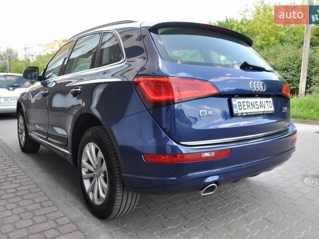 Ауди Ку 5 2016 в Львове на Automoto.ua Синий Ауди Ку 5, объемом двигателя 1.97 л и пробегом 240 тыс. км за 17500 $, фото 13 на Automoto.ua