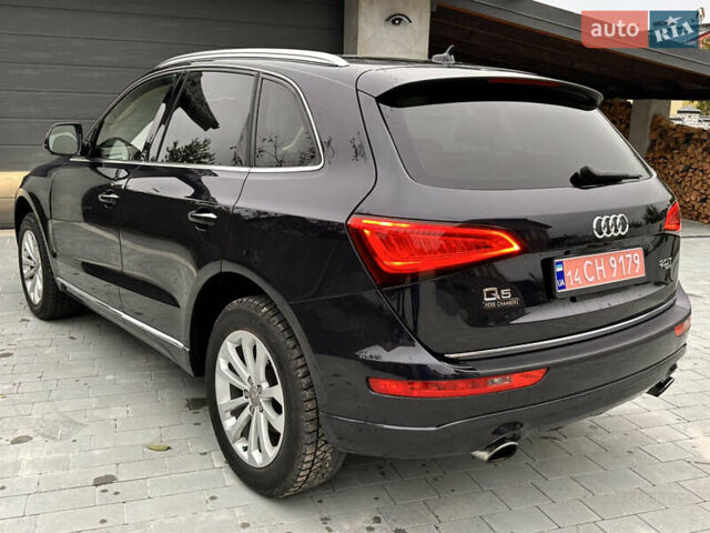 Ауди Ку 5 2016 в Львове на Automoto.ua Синий Ауди Ку 5, объемом двигателя 1.98 л и пробегом 178 тыс. км за 17499 $, фото 10 на Automoto.ua