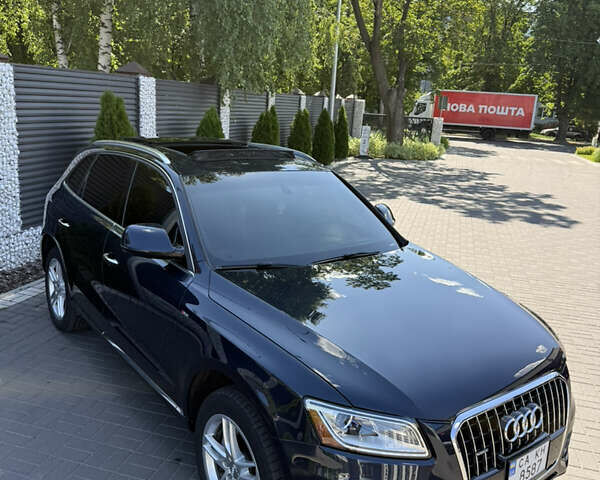 Синий Ауди Ку 5, объемом двигателя 2 л и пробегом 101 тыс. км за 20500 $, фото 3 на Automoto.ua