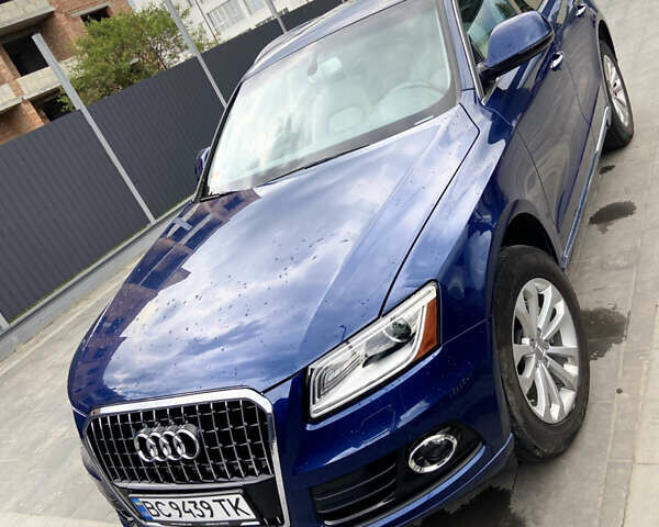 Ауди Ку 5 2016 в Самборе на Automoto.ua Синий Ауди Ку 5, объемом двигателя 1.98 л и пробегом 117 тыс. км за 19000 $, фото 1 на Automoto.ua