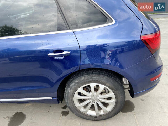 Ауди Ку 5 2016 в Самборе на Automoto.ua Синий Ауди Ку 5, объемом двигателя 1.98 л и пробегом 117 тыс. км за 19000 $, фото 9 на Automoto.ua