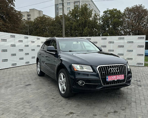 Синий Ауди Ку 5, объемом двигателя 3 л и пробегом 197 тыс. км за 13500 $, фото 2 на Automoto.ua