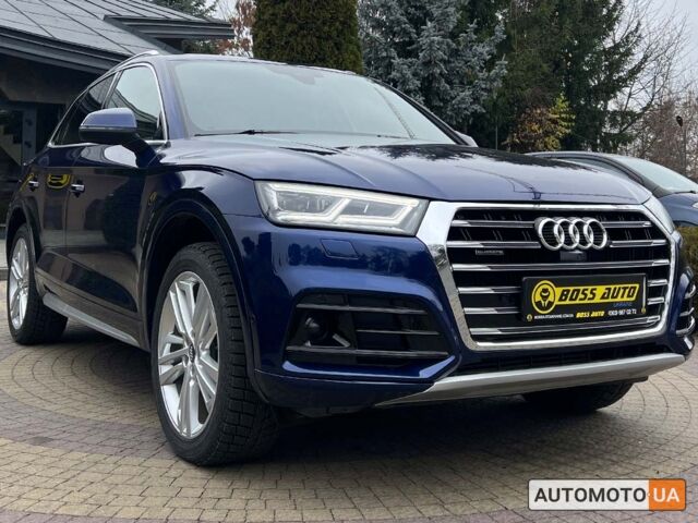 Синий Ауди Ку 5, объемом двигателя 2 л и пробегом 81 тыс. км за 33600 $, фото 8 на Automoto.ua