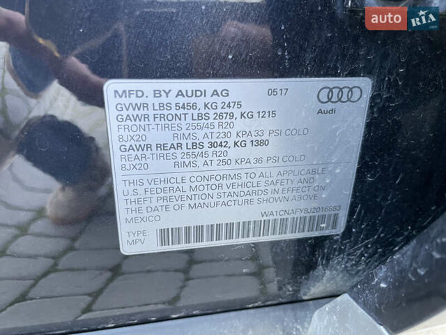 Синий Ауди Ку 5, объемом двигателя 2 л и пробегом 281 тыс. км за 21000 $, фото 16 на Automoto.ua