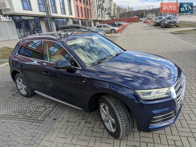 Синий Ауди Ку 5, объемом двигателя 1.98 л и пробегом 192 тыс. км за 21500 $, фото 18 на Automoto.ua