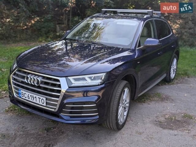 Синий Ауди Ку 5, объемом двигателя 1.98 л и пробегом 189 тыс. км за 21800 $, фото 22 на Automoto.ua