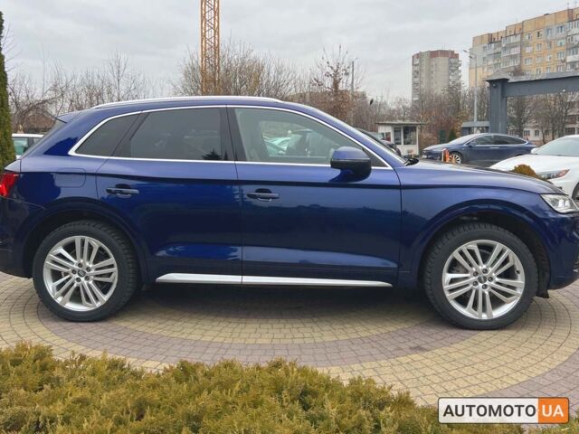 Синий Ауди Ку 5, объемом двигателя 2 л и пробегом 81 тыс. км за 33600 $, фото 7 на Automoto.ua