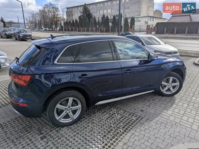 Синий Ауди Ку 5, объемом двигателя 1.98 л и пробегом 192 тыс. км за 21500 $, фото 24 на Automoto.ua