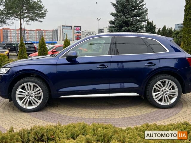 Синий Ауди Ку 5, объемом двигателя 2 л и пробегом 81 тыс. км за 33600 $, фото 3 на Automoto.ua