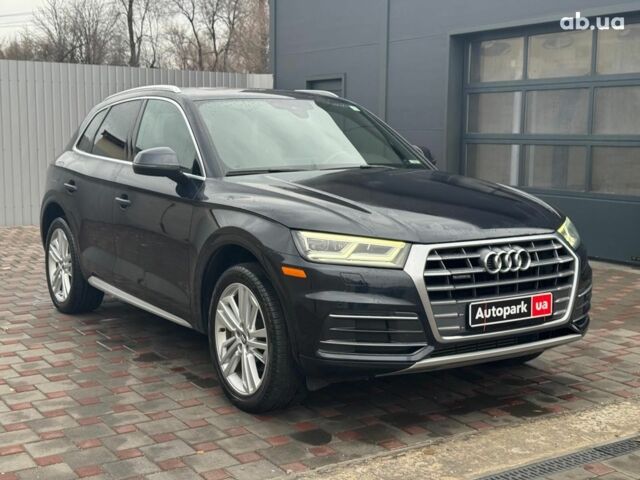 Синий Ауди Ку 5, объемом двигателя 2 л и пробегом 115 тыс. км за 29790 $, фото 2 на Automoto.ua