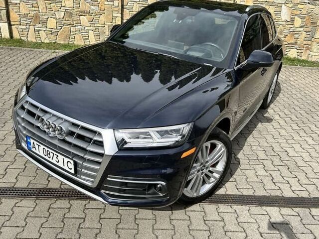 Синий Ауди Ку 5, объемом двигателя 2 л и пробегом 89 тыс. км за 20000 $, фото 1 на Automoto.ua