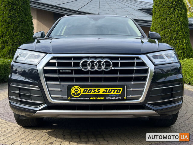 Синий Ауди Ку 5, объемом двигателя 2 л и пробегом 62 тыс. км за 27700 $, фото 1 на Automoto.ua