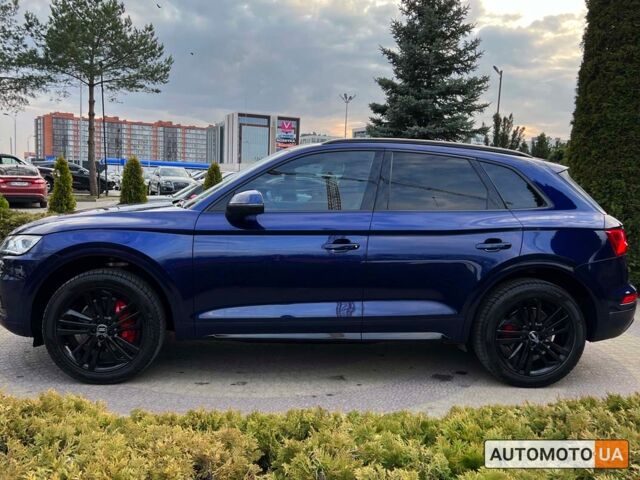Синий Ауди Ку 5, объемом двигателя 2 л и пробегом 104 тыс. км за 30400 $, фото 3 на Automoto.ua