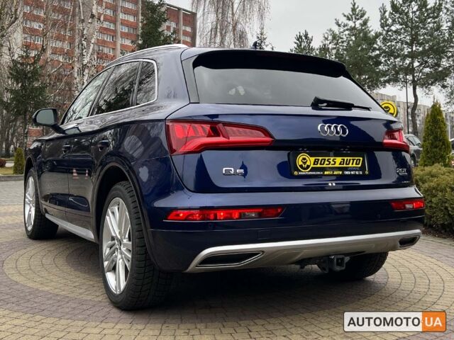 Синий Ауди Ку 5, объемом двигателя 2 л и пробегом 81 тыс. км за 33600 $, фото 4 на Automoto.ua