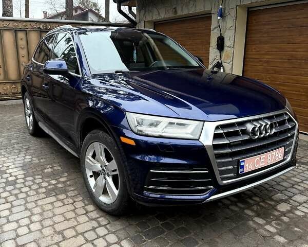 Синій Ауді Ку 5, об'ємом двигуна 2 л та пробігом 125 тис. км за 23500 $, фото 2 на Automoto.ua