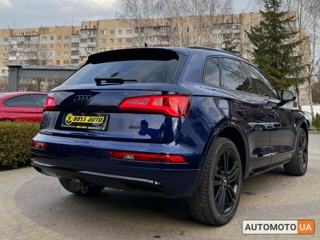Синий Ауди Ку 5, объемом двигателя 2 л и пробегом 104 тыс. км за 30400 $, фото 6 на Automoto.ua