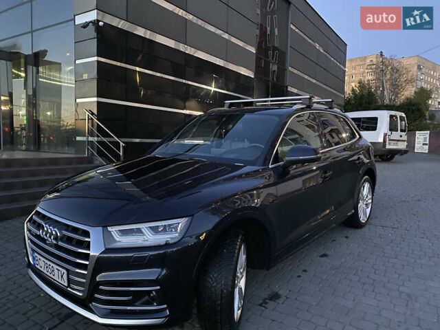 Синий Ауди Ку 5, объемом двигателя 1.98 л и пробегом 145 тыс. км за 28000 $, фото 3 на Automoto.ua