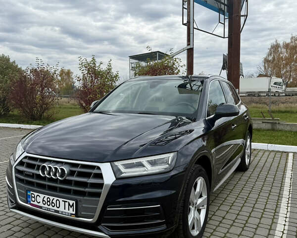 Синий Ауди Ку 5, объемом двигателя 1.98 л и пробегом 115 тыс. км за 27000 $, фото 1 на Automoto.ua