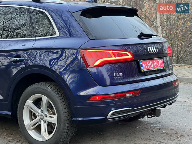 Синій Ауді Ку 5, об'ємом двигуна 2 л та пробігом 167 тис. км за 23700 $, фото 5 на Automoto.ua