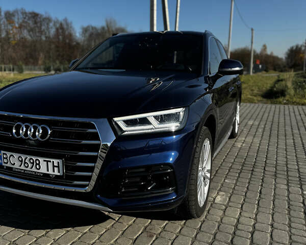 Синий Ауди Ку 5, объемом двигателя 1.98 л и пробегом 92 тыс. км за 32500 $, фото 5 на Automoto.ua