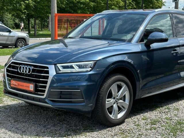 Синий Ауди Ку 5, объемом двигателя 2 л и пробегом 124 тыс. км за 25500 $, фото 4 на Automoto.ua