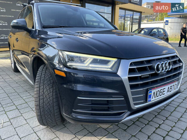 Синий Ауди Ку 5, объемом двигателя 2 л и пробегом 281 тыс. км за 21000 $, фото 1 на Automoto.ua