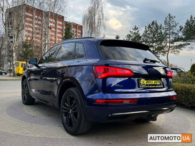 Синий Ауди Ку 5, объемом двигателя 2 л и пробегом 104 тыс. км за 30400 $, фото 4 на Automoto.ua