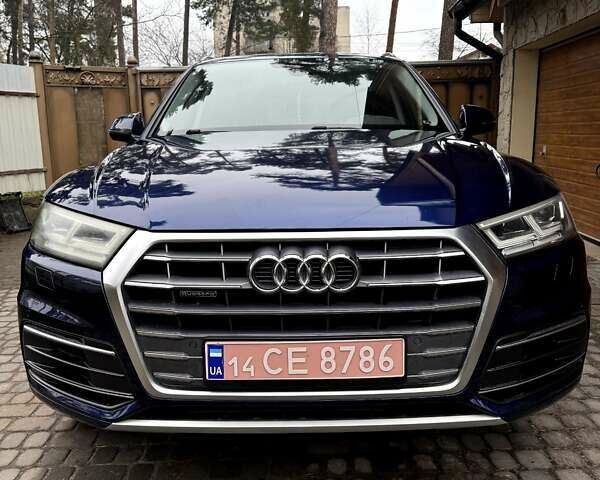 Синій Ауді Ку 5, об'ємом двигуна 2 л та пробігом 125 тис. км за 23500 $, фото 8 на Automoto.ua