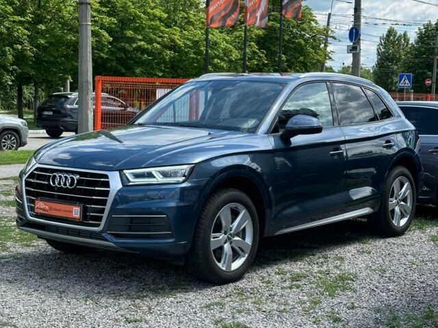 Синий Ауди Ку 5, объемом двигателя 2 л и пробегом 124 тыс. км за 25500 $, фото 3 на Automoto.ua
