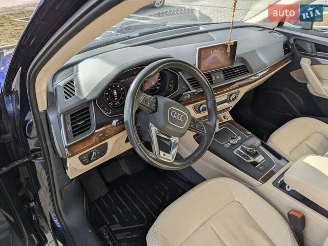 Синий Ауди Ку 5, объемом двигателя 1.98 л и пробегом 192 тыс. км за 21500 $, фото 65 на Automoto.ua