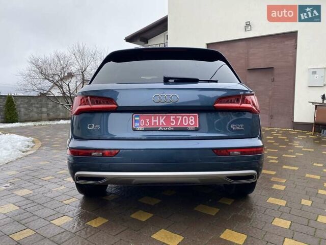 Синий Ауди Ку 5, объемом двигателя 1.98 л и пробегом 136 тыс. км за 22700 $, фото 5 на Automoto.ua