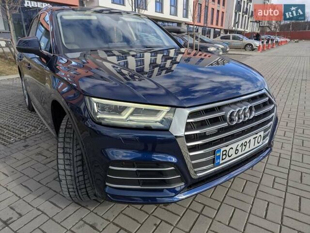 Синий Ауди Ку 5, объемом двигателя 1.98 л и пробегом 192 тыс. км за 21500 $, фото 37 на Automoto.ua