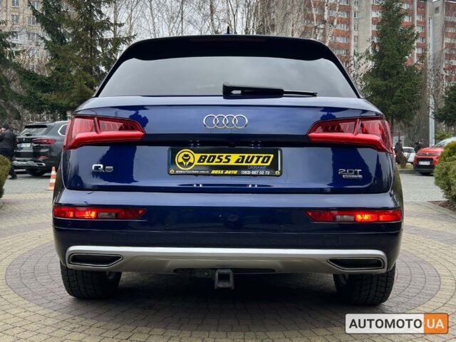 Синий Ауди Ку 5, объемом двигателя 2 л и пробегом 81 тыс. км за 33600 $, фото 5 на Automoto.ua