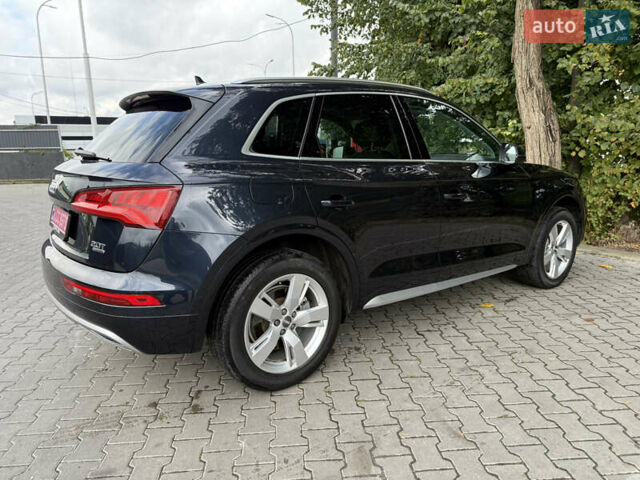 Синий Ауди Ку 5, объемом двигателя 2 л и пробегом 126 тыс. км за 25500 $, фото 5 на Automoto.ua