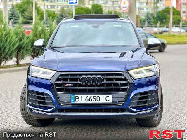 Синий Ауди Ку 5, объемом двигателя 3 л и пробегом 160 тыс. км за 29000 $, фото 2 на Automoto.ua