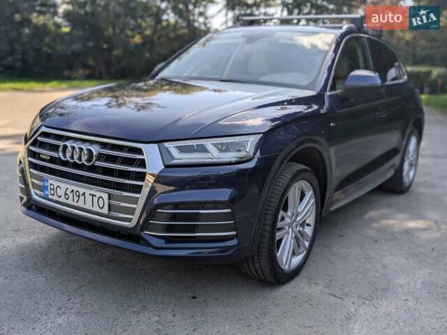 Синий Ауди Ку 5, объемом двигателя 1.98 л и пробегом 189 тыс. км за 21800 $, фото 2 на Automoto.ua