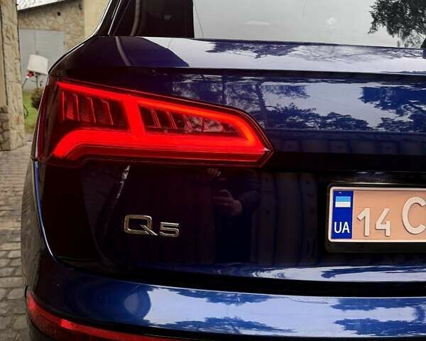 Синій Ауді Ку 5, об'ємом двигуна 2 л та пробігом 125 тис. км за 23500 $, фото 9 на Automoto.ua